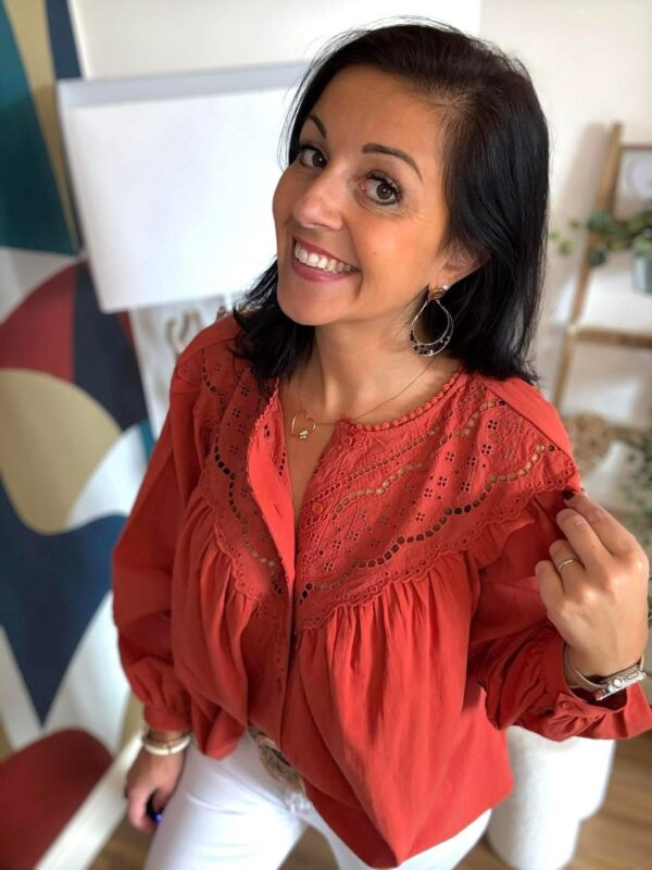 Blouse Terracotta