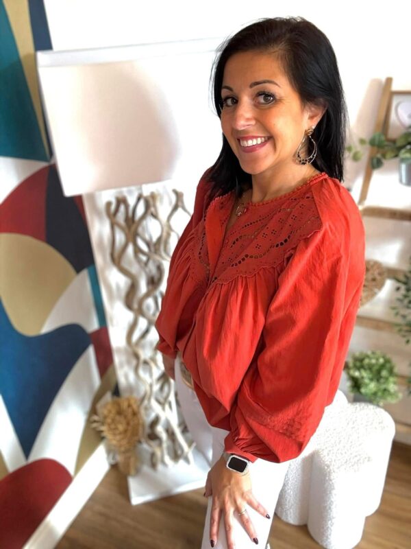 Blouse Terracotta – Image 5