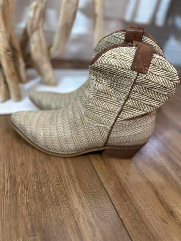 Bottines Raphia