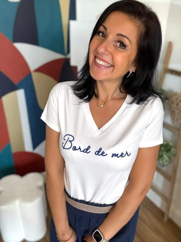 Jupe bleu marine – Image 4