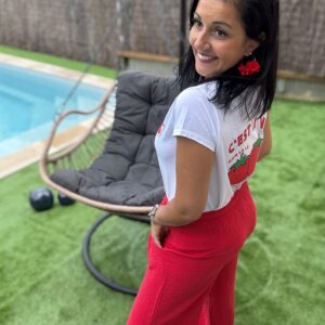 T-shirt “C’est la vie” - Fraises