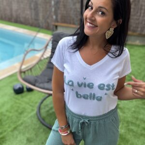 T-shirt "La vie est belle"