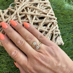 Bague Duo Coeurs