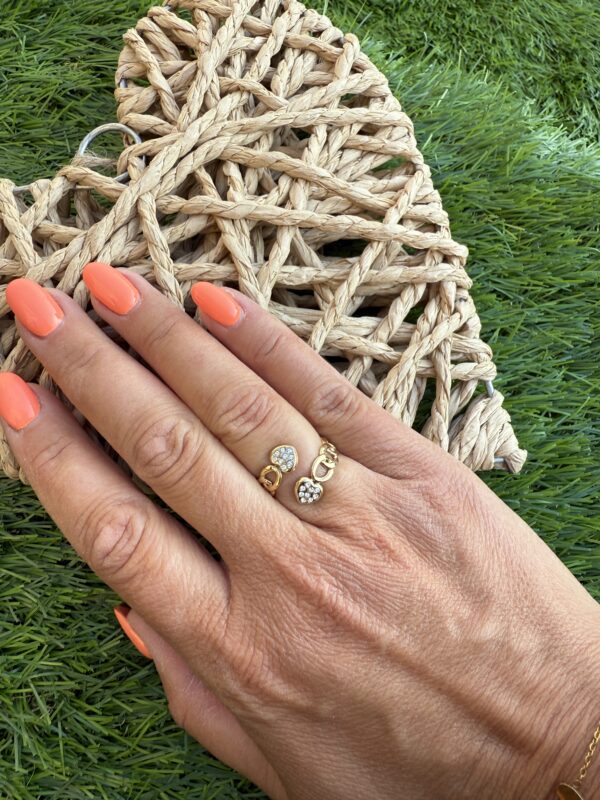 Bague Duo Coeurs