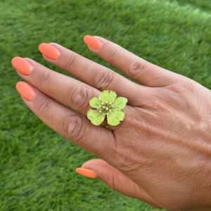 Bague Fleur Tropicale