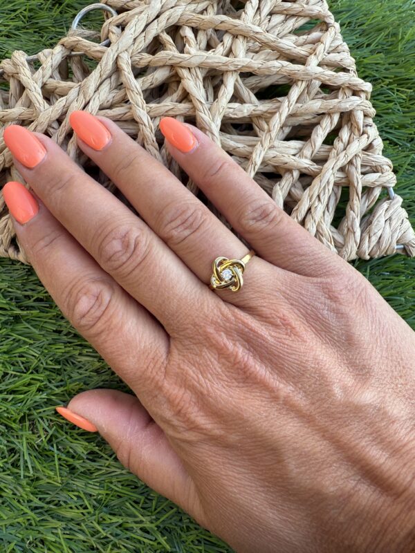 Bague Noeud d'or